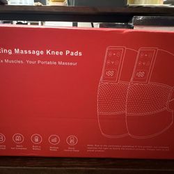 1pc Heated Vibrating Leg and Knee Massager 