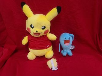 Build a Bear Workshop Pokemon Pikachu & WOBBUFFET