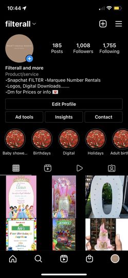 Invitations, Logos, Snapchat Filters
