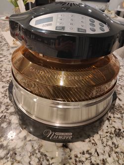 NUWAVE Oven Pro Plus with Stainless Steel Extender Ring asking $75 OBO