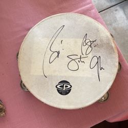 Autographed Tambourine