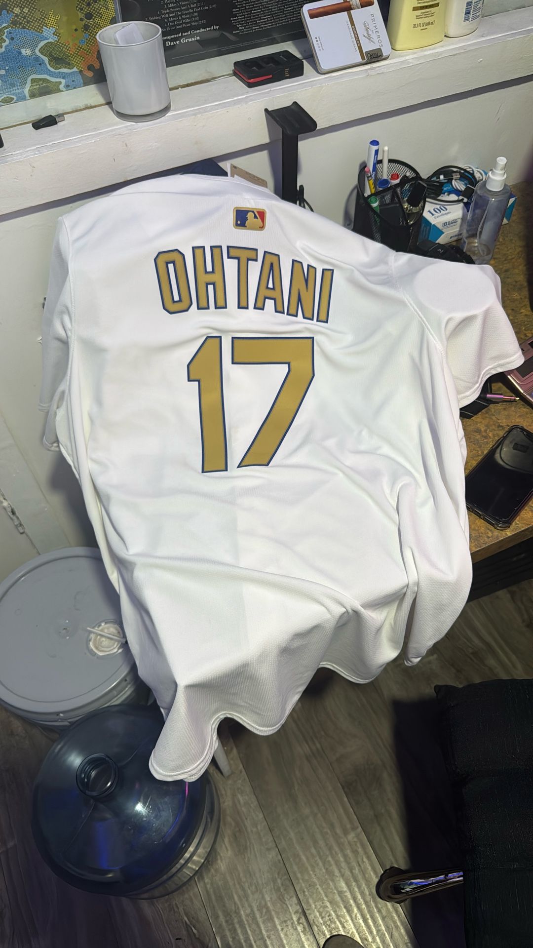 Men Basbl NIKE OHTANI 17 GOLD JSY