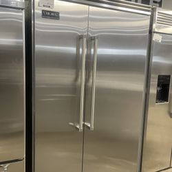VIKING 48 INCH WIDE BUILT IN REFRIGERATOR 