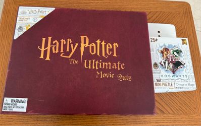 Harry Potter Ultimate Quiz And Puzzle