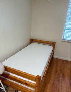 Twin XL mattress and frame