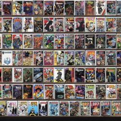 Huge Lot 100+ Comics with Dv8, Detective Comics, D.P.7, Batman & More!