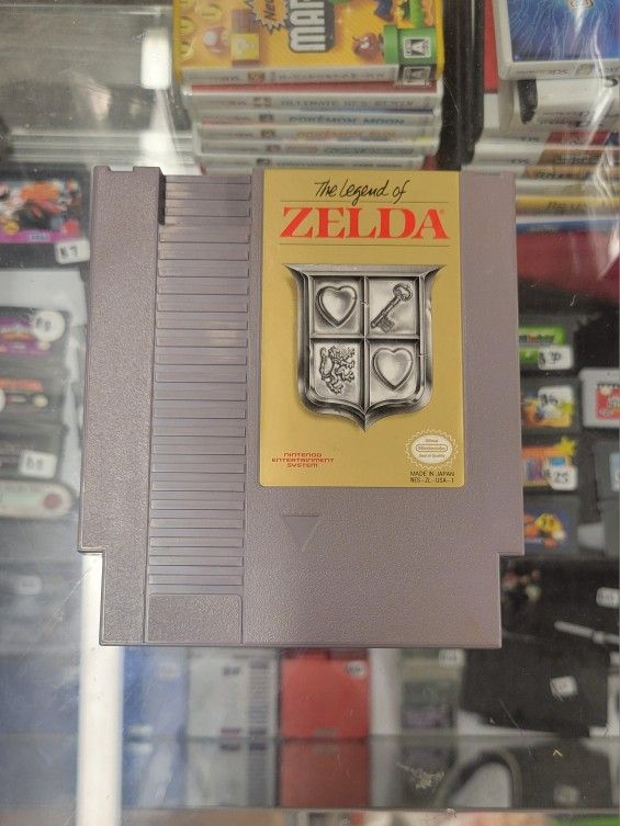 The Legend of Zelda Classic Series Gray Cartridge for Nintendo NES