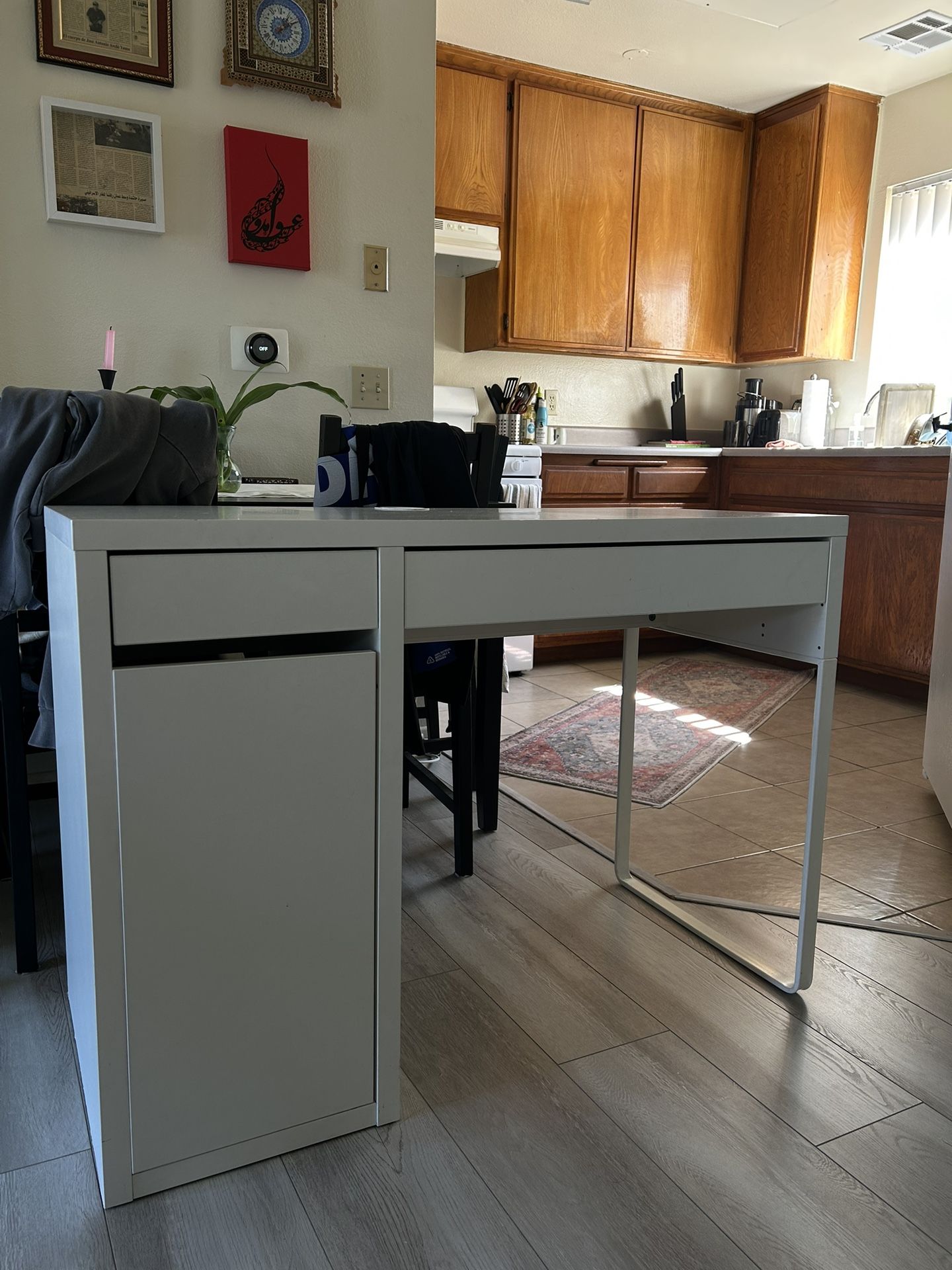 Ikea Micke Desk - White