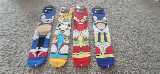 Stance Sonic the Hedgehog Crew Socks 4-Pack