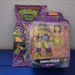 Teenage Mutant Ninja Turtles 🐢 Mutant Meham- "Donatello " The Brains New -