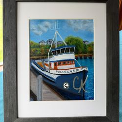 The Polarland 10x8 Original oil Painting