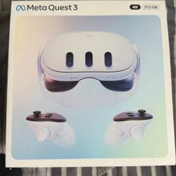 Meta Quest 3 512GB (4k)-New