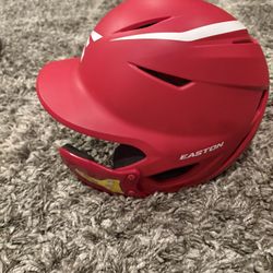 Easton Elite X Helmet With  Guard. Like New 
