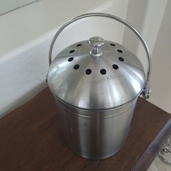 Utopia Kitchen Stainless Steel Compost Bin - 1.3 Gallon