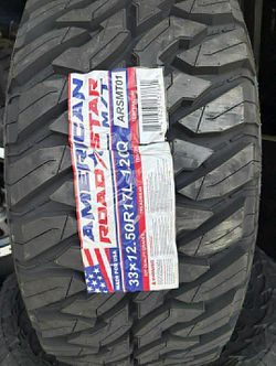 LT 33/1250/17 MT Brand New Tires