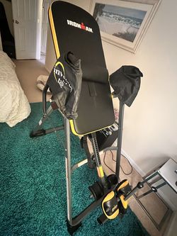 Ironman High Capacity Inversion Table for back pain/ spinal decompression.