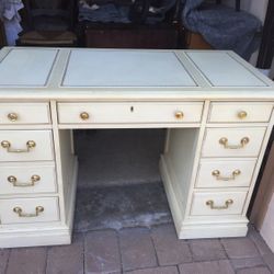 Jasper Vintage Leather top Desk 