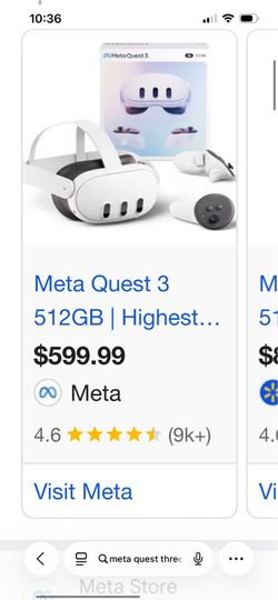 Meta quest three