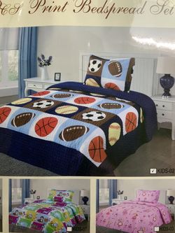 Twin Size Quilt set 3 pieces