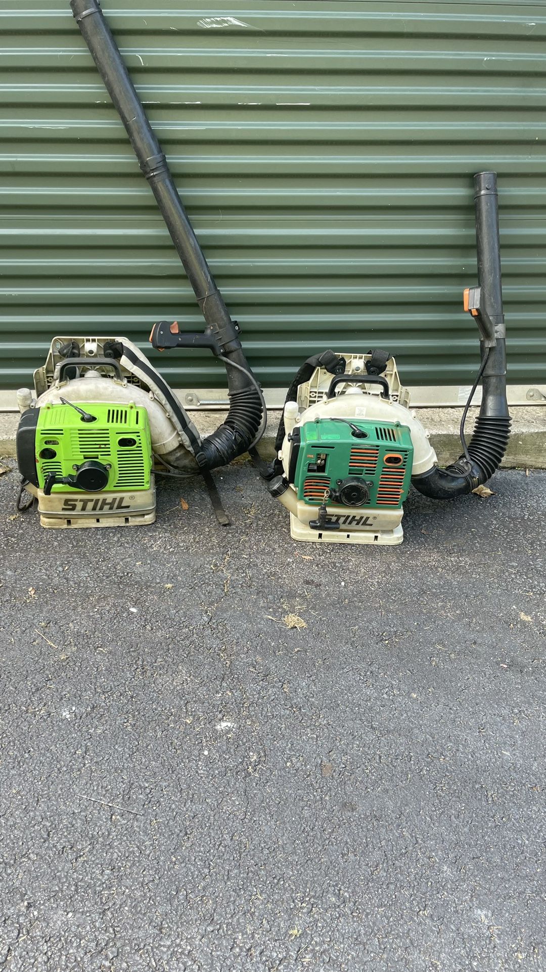 2 Stihl Backpack Blowers