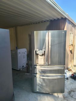 LG Refrigerator stainless steel 5 door