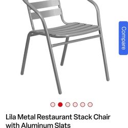 Metal Restaurant Chairs
