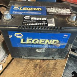 Car Battery Napa Legend