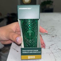 Starbucks Wicked Cold Cup Key Chain