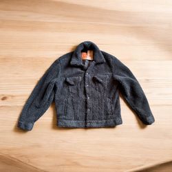 Levi's Men's Cozy Vintage Sherpa Trucker Jacket Unexplored Med & Small