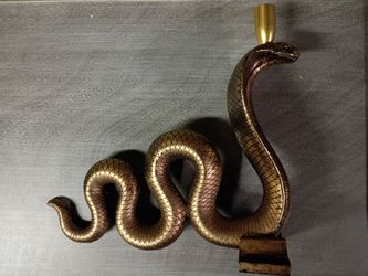 Large Cobra Candle Holder