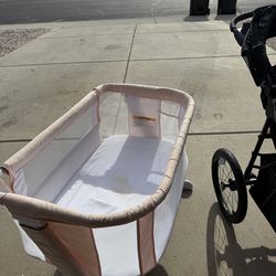 Stroller and bassinet