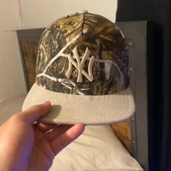 New York camo hat