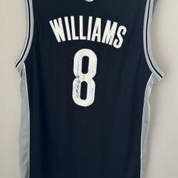 Deron Williams Brooklyn Nets Signed Autographed Jersey W/ COA