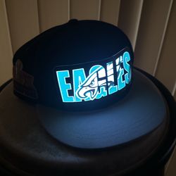 Philadelphia Eagles Defending Champions Light 💡 Up Hat