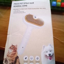 Steam Brush Set for Dogs & Cats