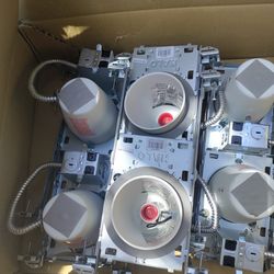 Brand new 4-in hello recessed lighting new construction 6 lights