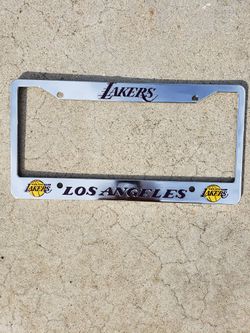Lakers License Plate Frame