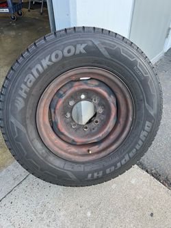 Set of 4 Ford Econoline Van Steel Wheels 16X7