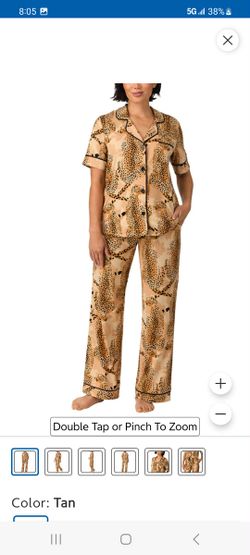 Room Service ladies notch collar 2 piece pj's set