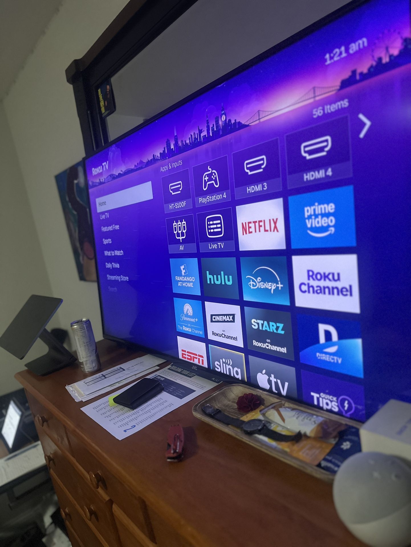 JVC 55’ Tv