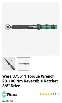 Wera B2 torque wrench