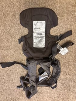 Dark Gray Baby Carrier with Adjustable Straps