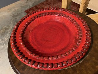 Beautiful Bird Bath or Home Decor Bowl