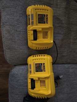 2 Fast Charger Dewalt New $130 For Both