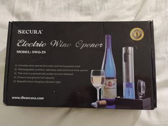 Secura Electric Wine Opener SWO-3N