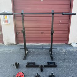 Home Gym Lifting Equipment Set