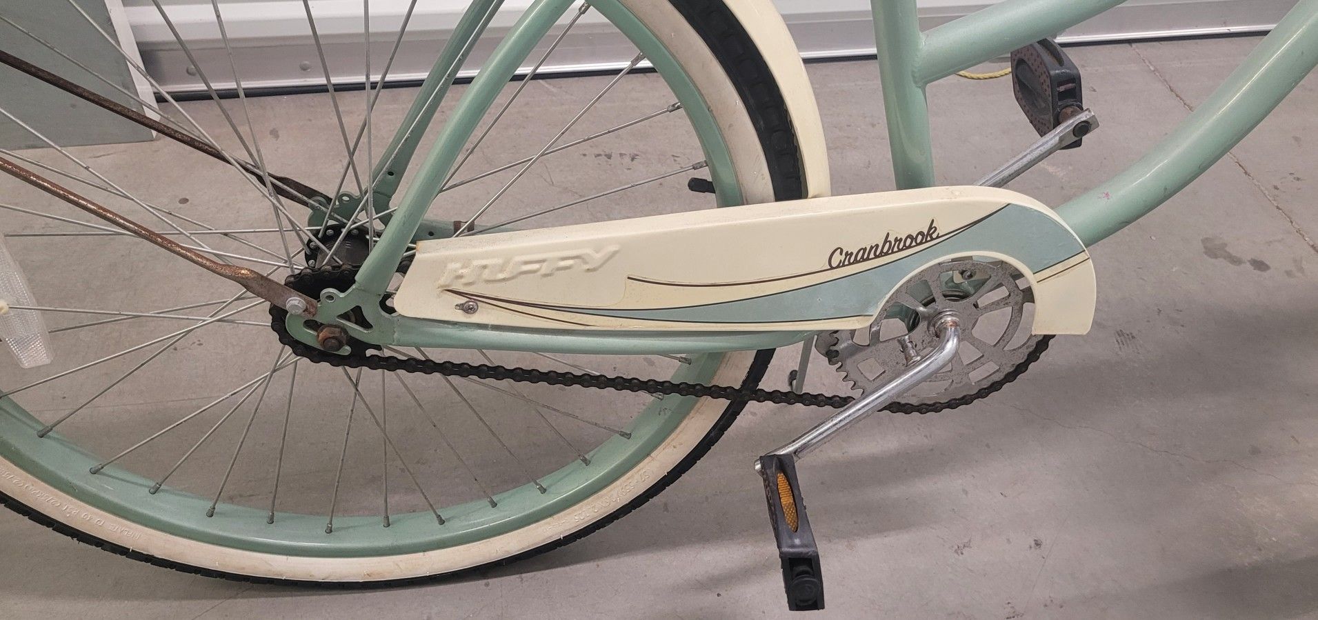 26 HUFFY WOMEN S CRANBROOK CRUISER COMFORT BIKE MINT GREEN for