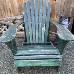 Adirondack  Wood Chair 