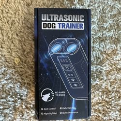 Dog Bark Deterrent Devices-Ultrasonic Anti Barking Device for Dogs with 50ft Range, Rechargeable No Barking Device for Own or Neighbor's Dogs, Portabl