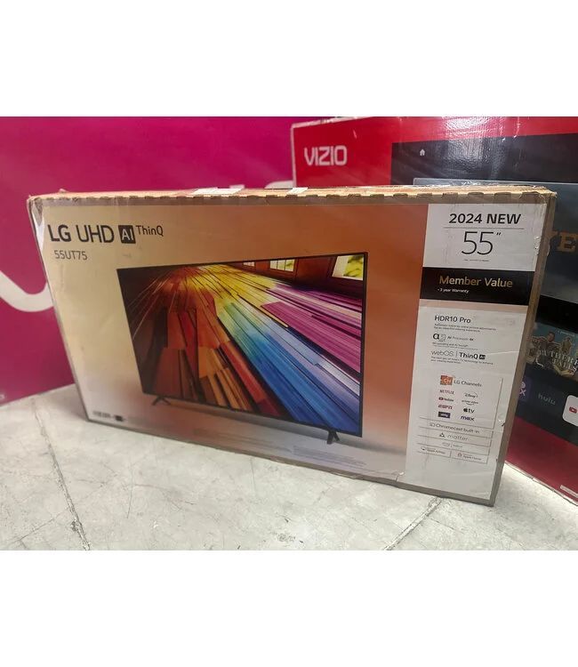 HUGE TV SHIPMENT IN 55" LG 4K LED SMART 55UT7570PUB